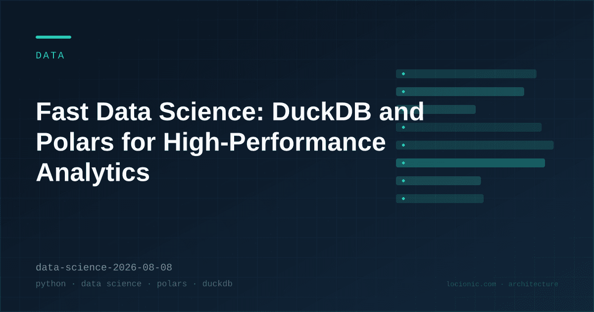 Fast Data Science: DuckDB and Polars for High-Performance Analytics