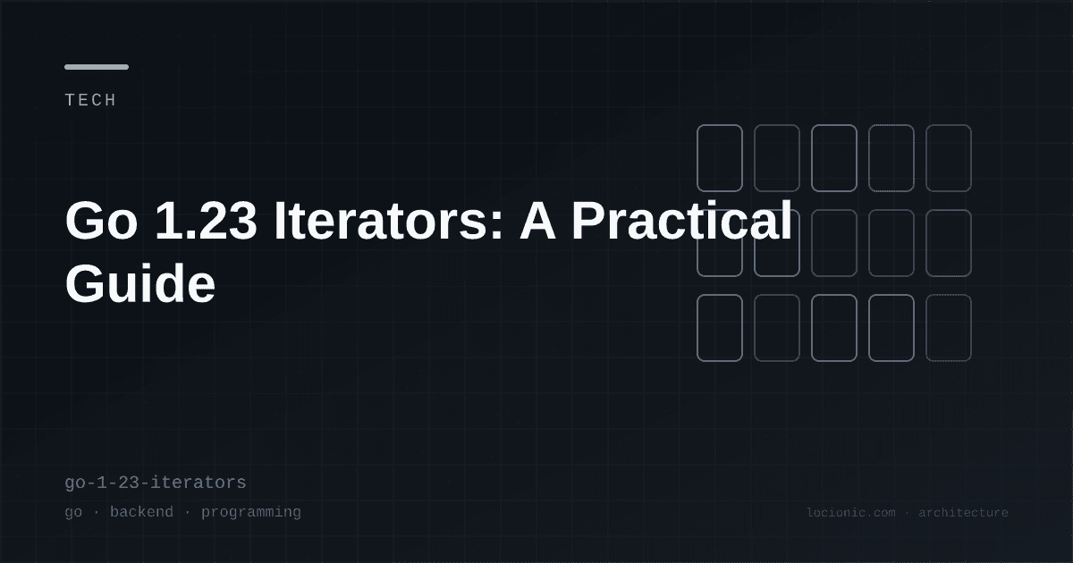 Go 1.23 Iterators: A Practical Guide
