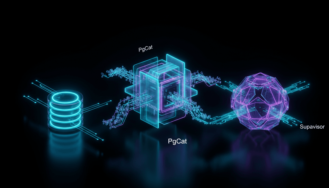 PostgreSQLコネクションプーリング: 高並行性下でのPgCat、PgBouncer、Supavisor比較