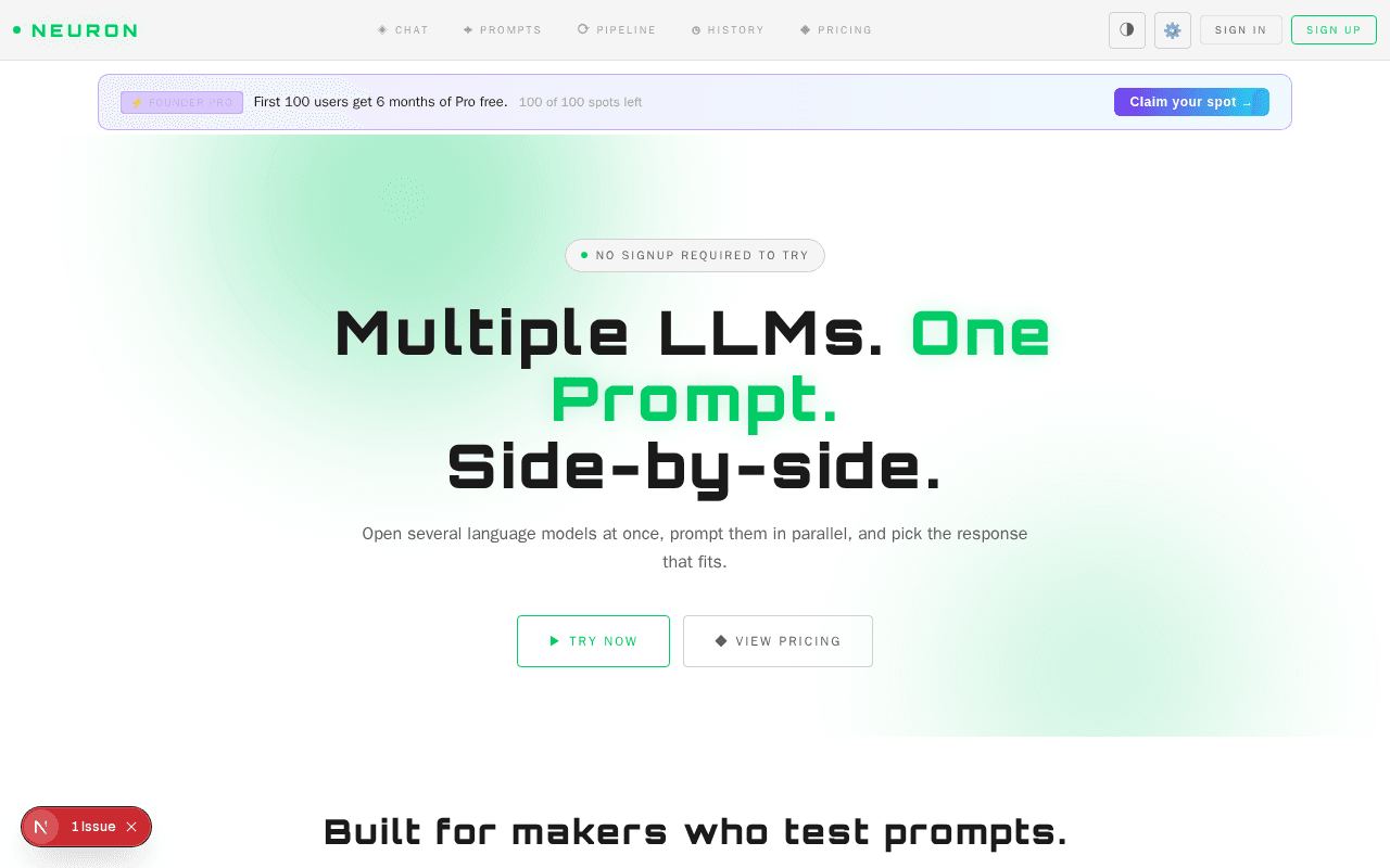 NEURON // LLM Platform