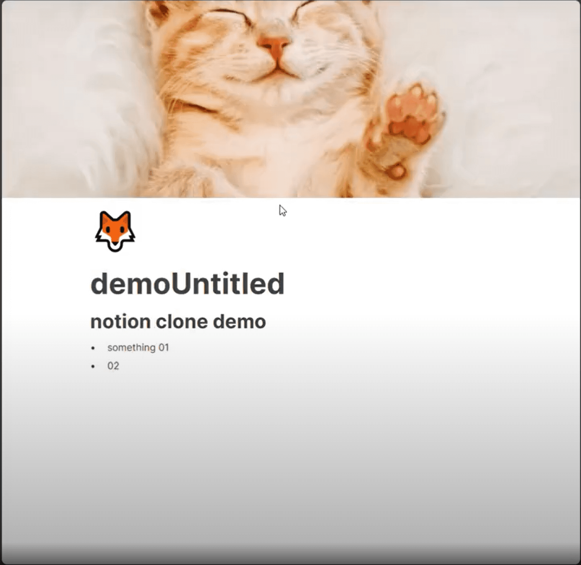 Notion Clone live published document URL view for public readers