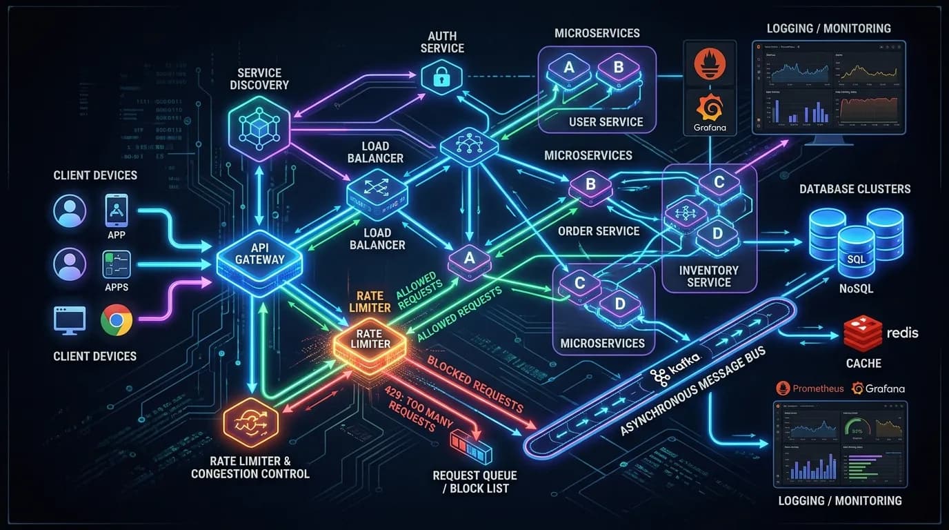 System Design: Building a Distributed Rate Limiter