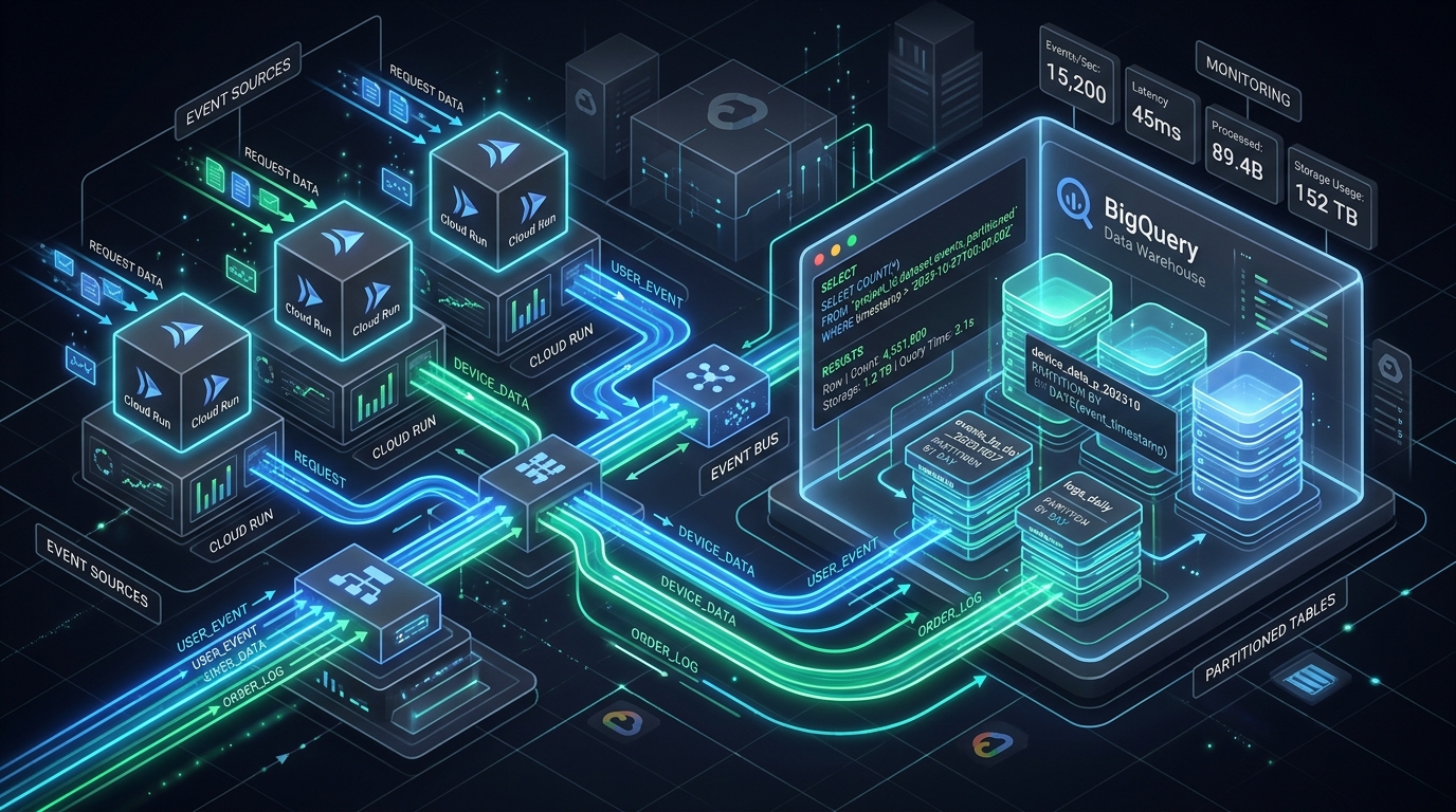 BigQuery + Cloud Run: Building a Production Serverless Data Ingestion Pipeline