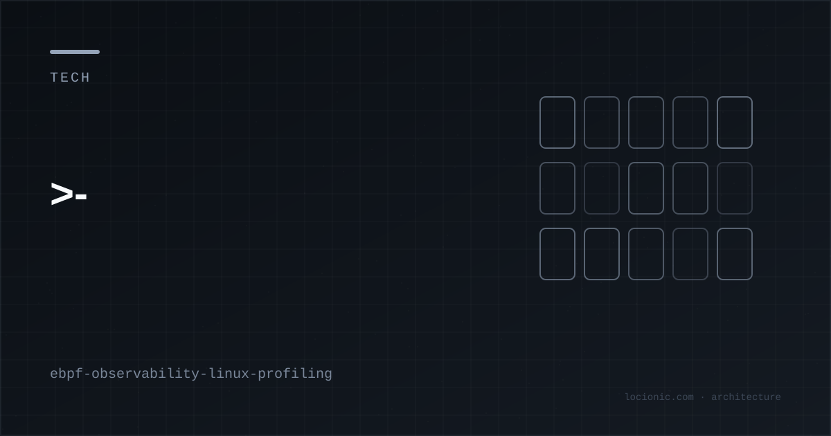 eBPF in Production: Low-Overhead Linux Observability, Tracing, and Kernel Profiling
