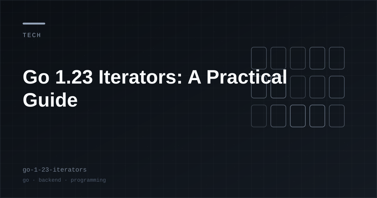 Go 1.23 Iterators: A Practical Guide